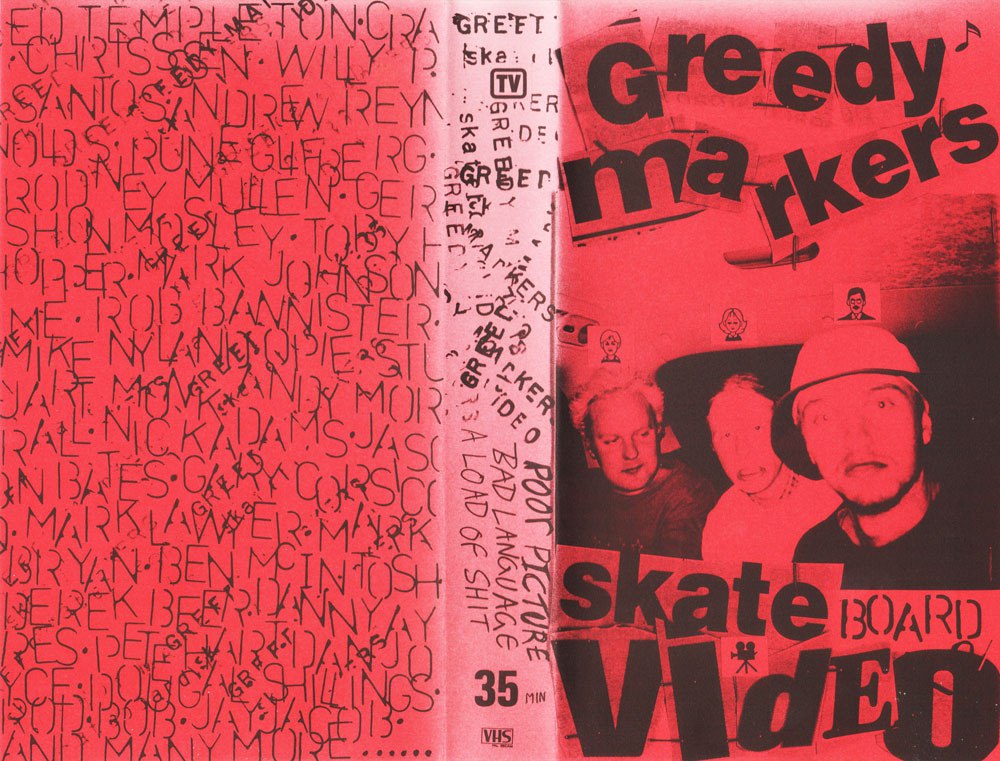 Greedy Markers Skateboard Video Plymouth Prime Delux